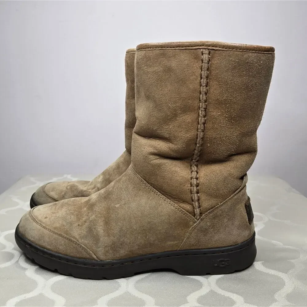 UGGS Women's Tan Suede Boots Size 7